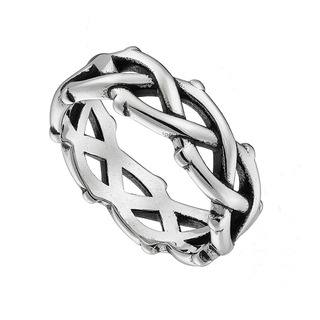 Men's Ring Links Steel 316L N-06074 Artcollection