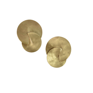 Women's Handmade Earrings SK4939D-G EXNOVO Bronze