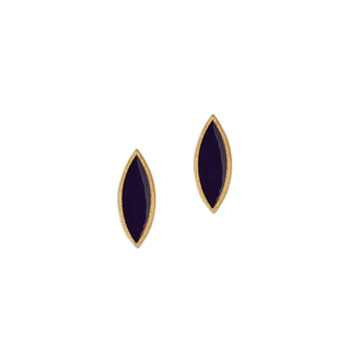 Γυναικεία Σκουλαρίκια Μάτι Small SS1010 Ασήμι 925-Επίχρυσο-Σμάλτο