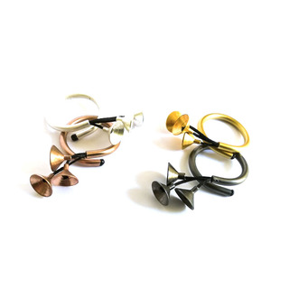 Bells Earrings art7702 Bronze ΚΑ03