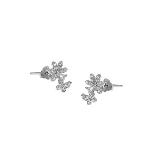 Women's Earrings  Daisy-Butterfly Silver 925 Zircon 103101889